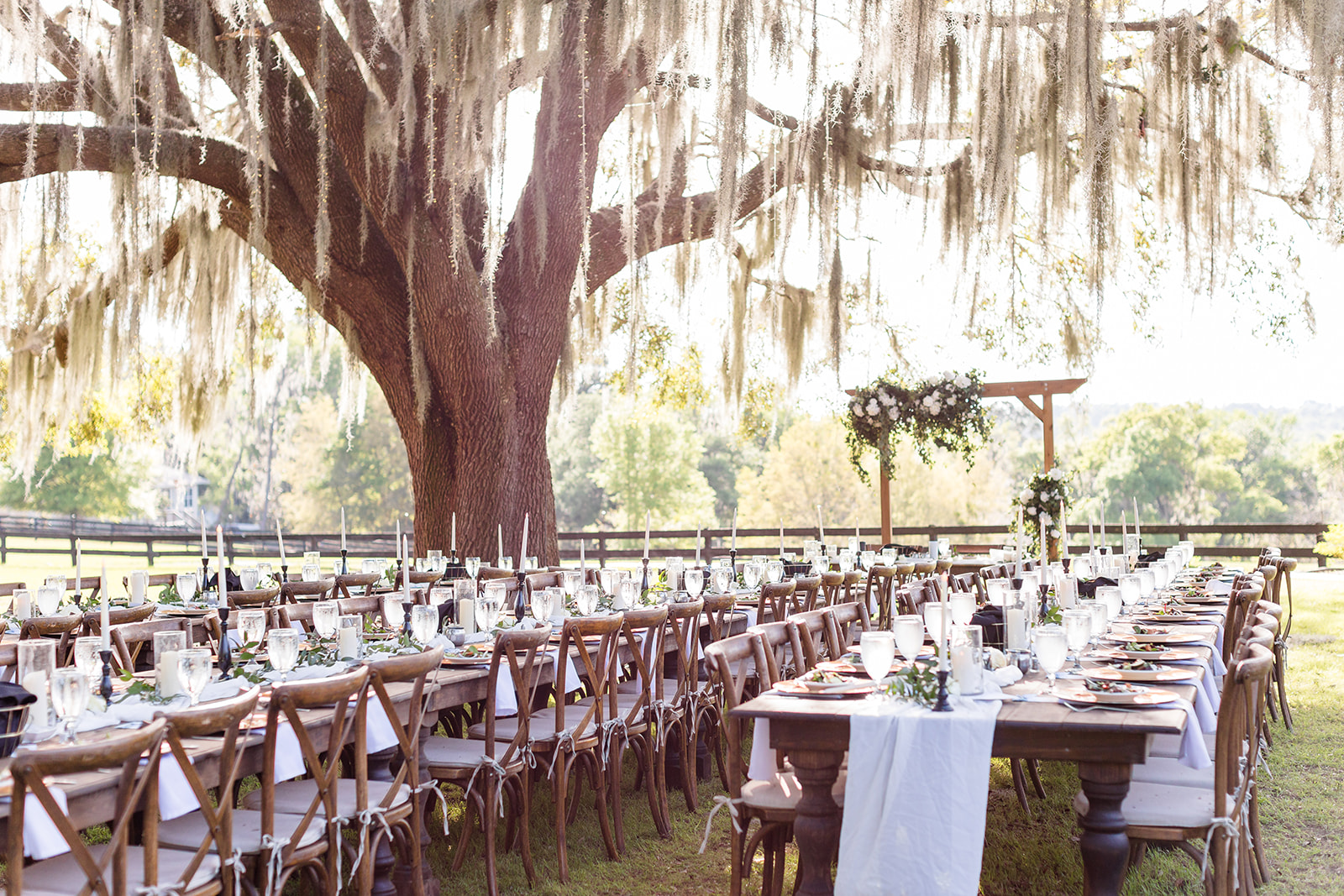 Classic Blue + Green Wedding