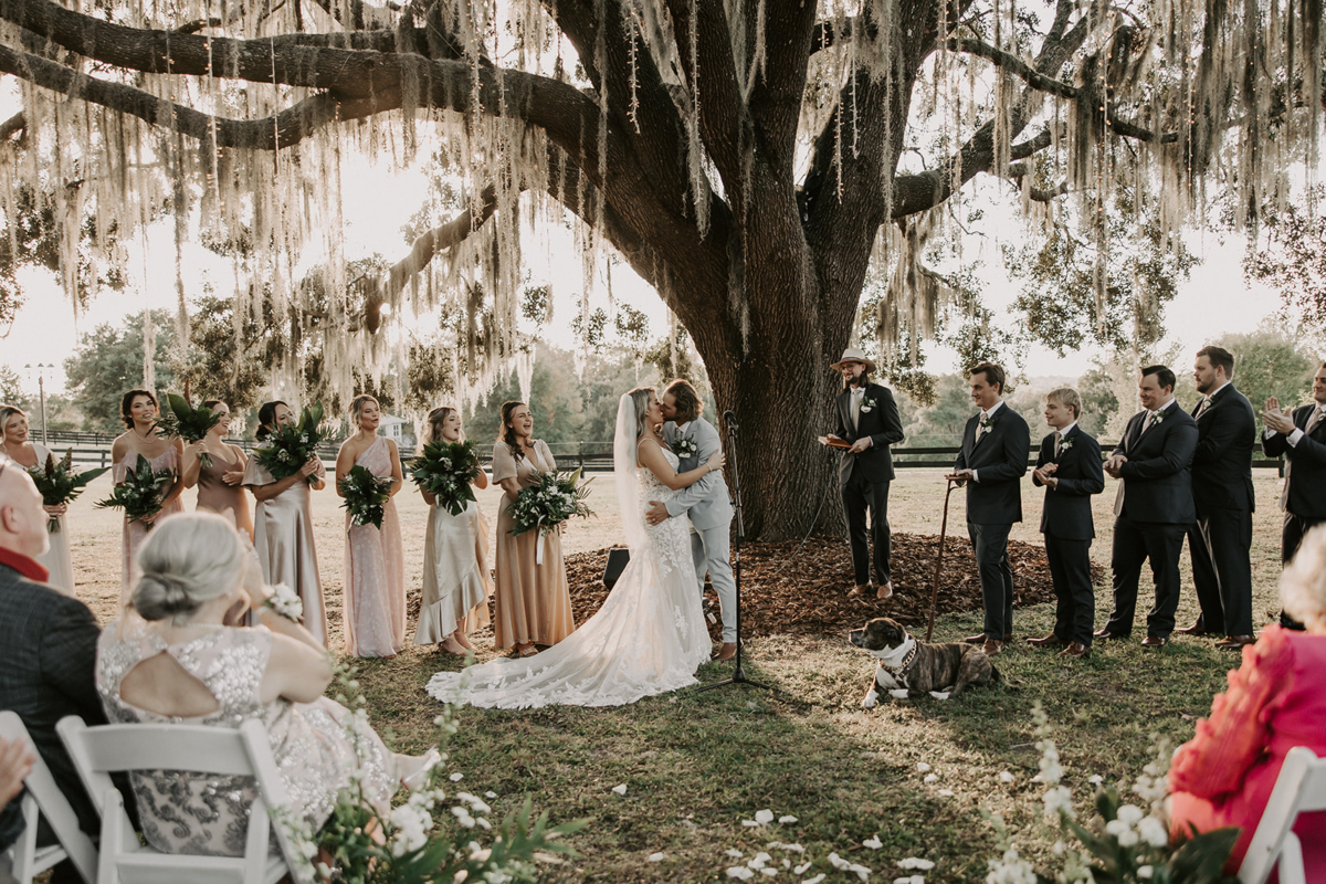 Romantic Fall Wedding at La Hacienda on Snow Hill