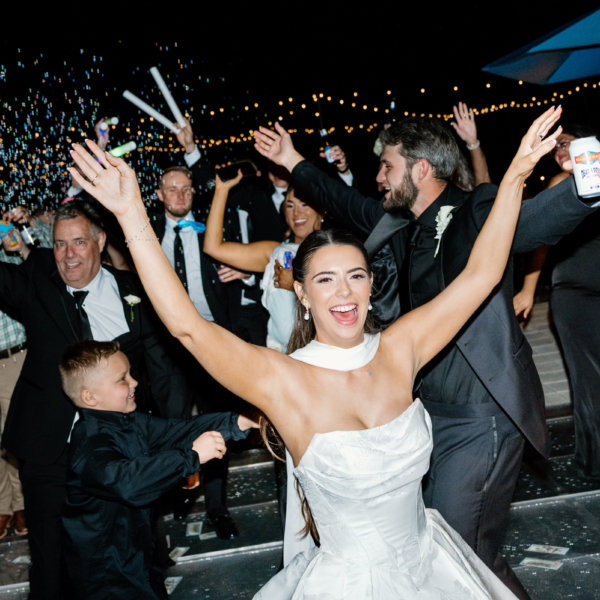 la hacienda snow hill wedding sparkler send off celebration